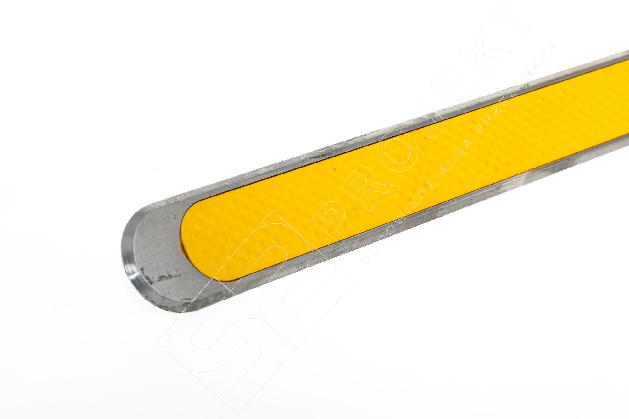 S2LA4-Listwa stalowa z trzpieniem z powierzchnią antypoślizgową