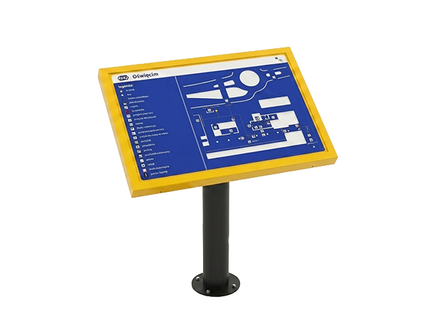 Plany tyflograficzne zewnętrzne