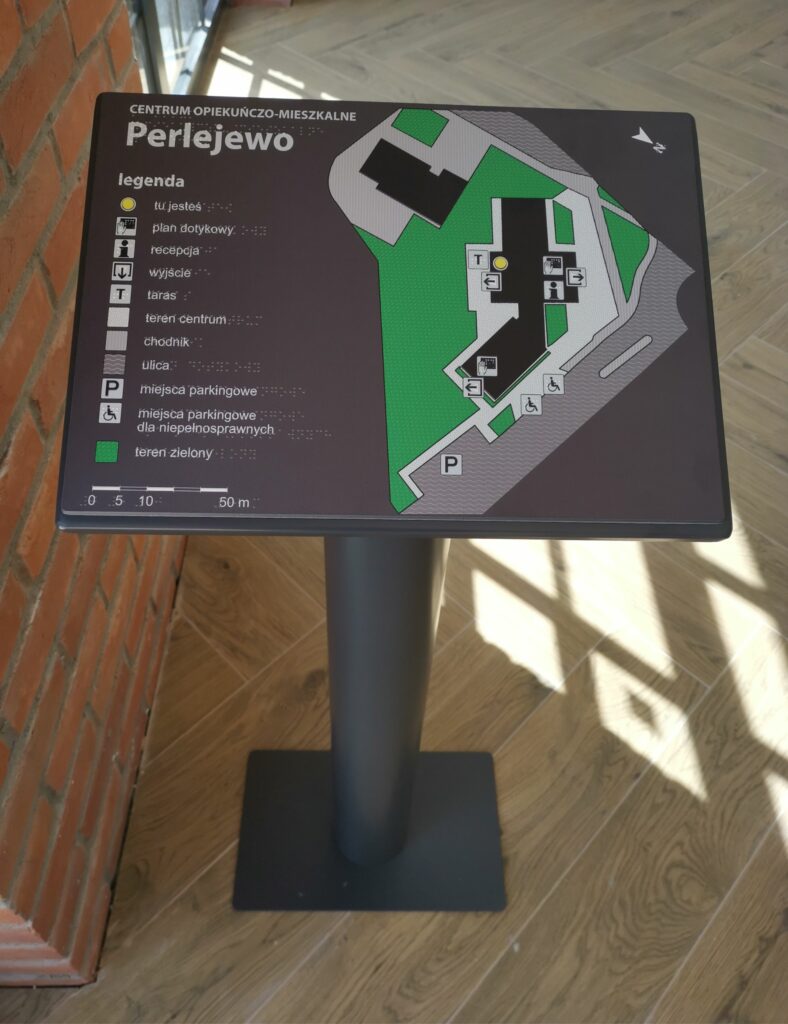 PLANY TYFLOGRAFICZNE NA POSTUMENTACH