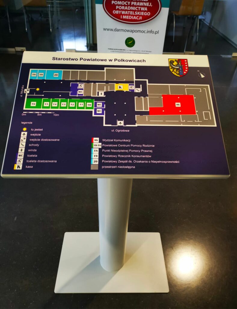 PLANY TYFLOGRAFICZNE NA POSTUMENTACH