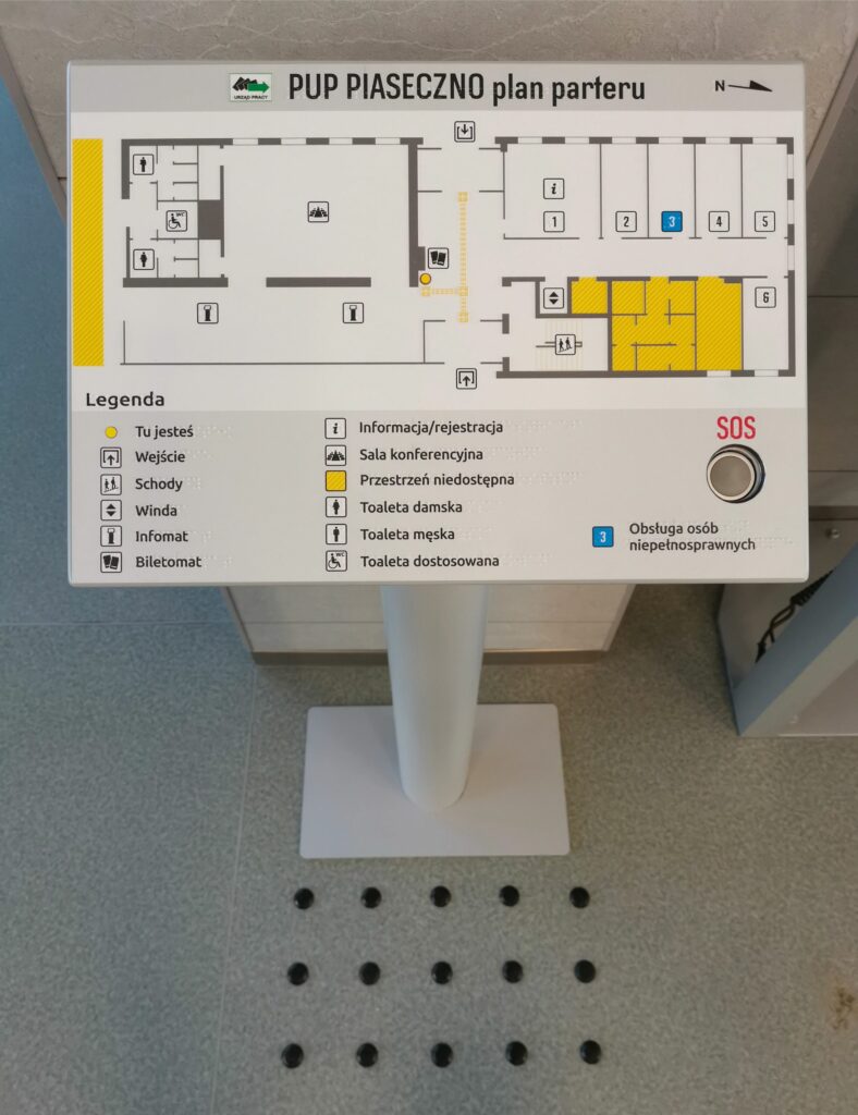 PLANY TYFLOGRAFICZNE NA POSTUMENTACH